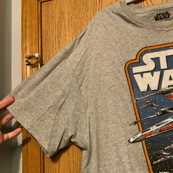 Grey Mens Star Wars tee size 2 xl - Picture 4 of 4